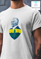 ATAM İZİNDEYİZ, BİZDE FENERLİYİZ Bisiklet Yaka Yüksek Kalite Baskılı T-Shirt