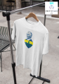 ATAM İZİNDEYİZ, BİZDE FENERLİYİZ Bisiklet Yaka Yüksek Kalite Baskılı T-Shirt