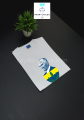 ATAM İZİNDEYİZ, BİZDE FENERLİYİZ Bisiklet Yaka Yüksek Kalite Baskılı T-Shirt